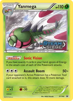 Yanmega - XY Black Star Promos