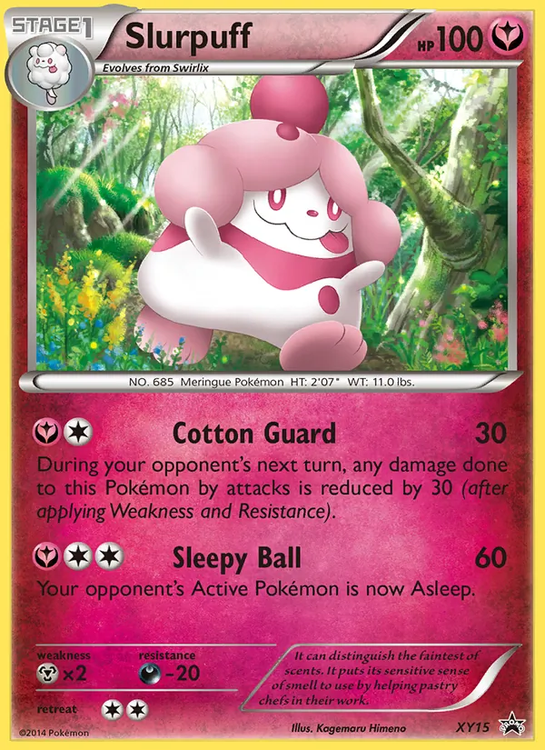 Slurpuff - XY Black Star Promos Pokemon Card