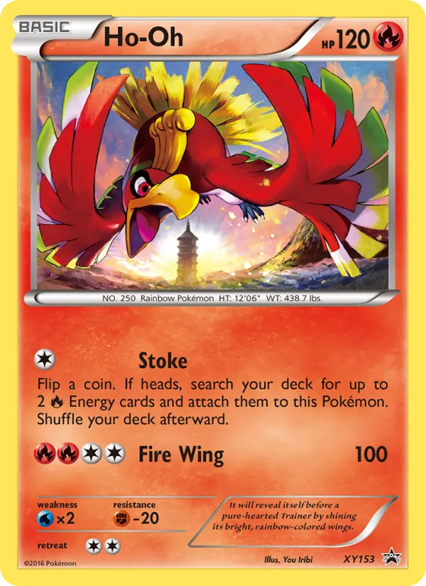 Ho Oh - XY Black Star Promos Pokemon Card