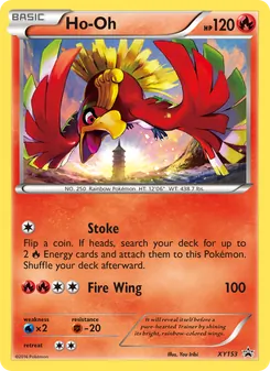 Ho Oh - XY Black Star Promos