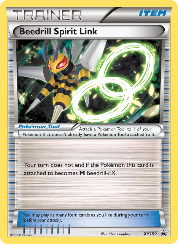 Beedrill Spirit Link - XY Black Star Promos Pokemon Card
