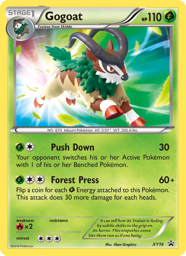 Gogoat - XY Black Star Promos Pokemon Card