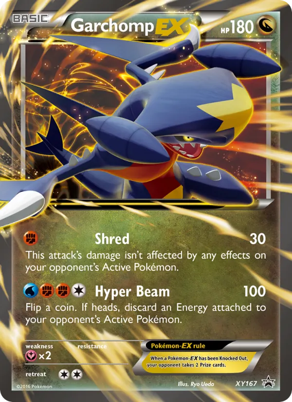 Garchomp-EX - XY Black Star Promos Pokemon Card