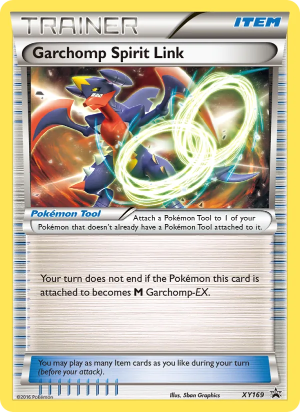 Garchomp Spirit Link - XY Black Star Promos Pokemon Card