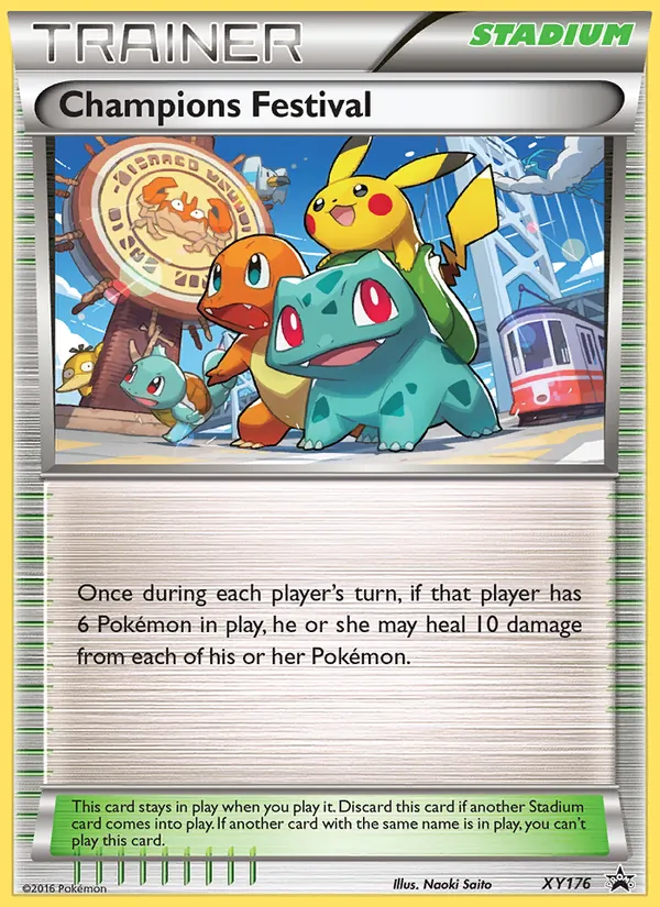 Champions Festival - XY Black Star Promos Pokemon Card