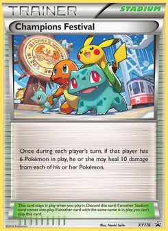 Champions Festival - XY Black Star Promos