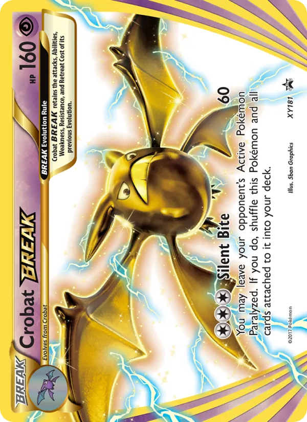Crobat BREAK - XY Black Star Promos Pokemon Card
