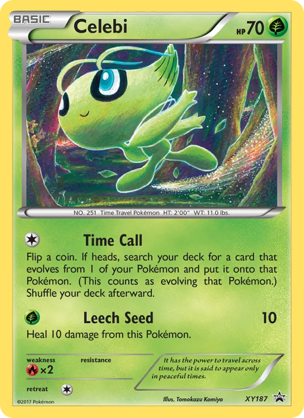 Celebi - XY Black Star Promos Pokemon Card
