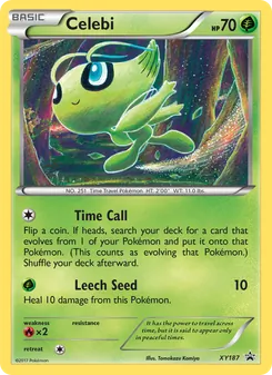 Celebi - XY Black Star Promos