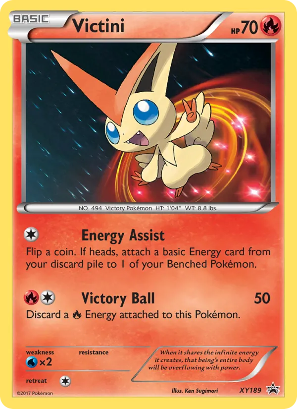 Victini - XY Black Star Promos Pokemon Card