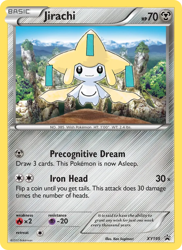 Jirachi - XY Black Star Promos Pokemon Card