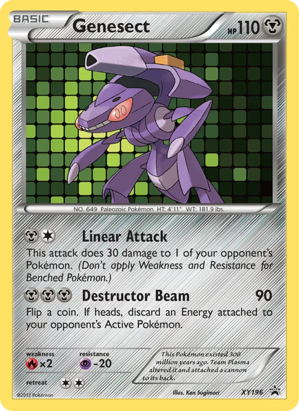 Genesect - XY Black Star Promos Pokemon Card