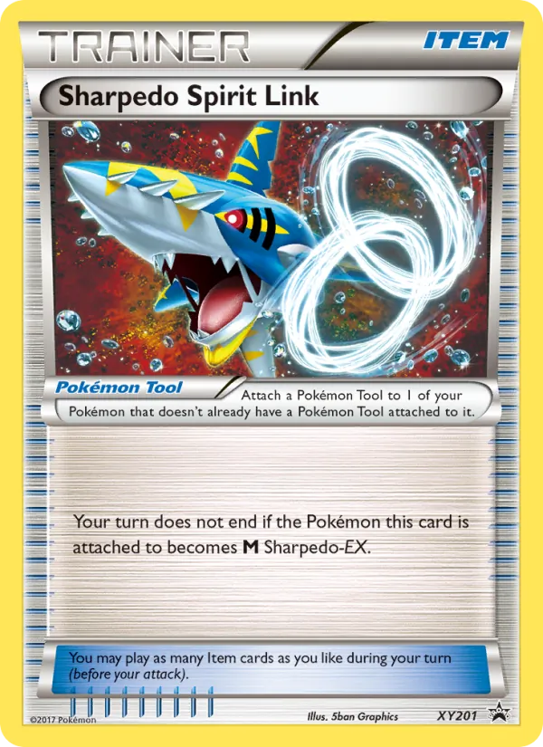 Sharpedo Spirit Link - XY Black Star Promos Pokemon Card