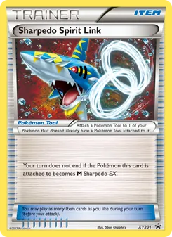 Sharpedo Spirit Link - XY Black Star Promos