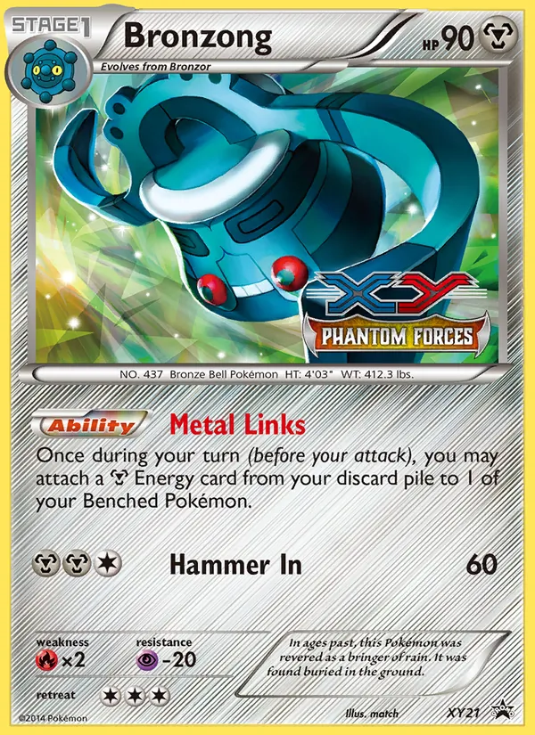 Bronzong - XY Black Star Promos Pokemon Card