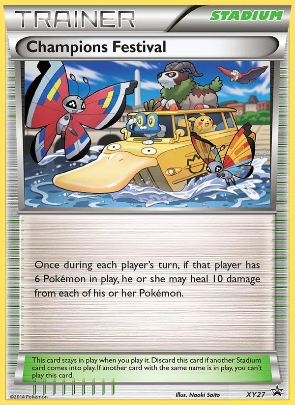 Champions Festival - XY Black Star Promos Pokemon Card