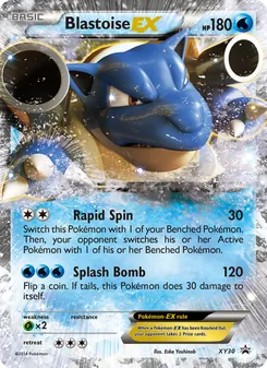 Blastoise EX - XY Black Star Promos