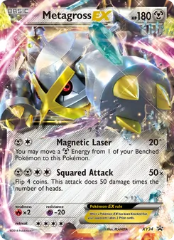 Metagross EX - XY Black Star Promos