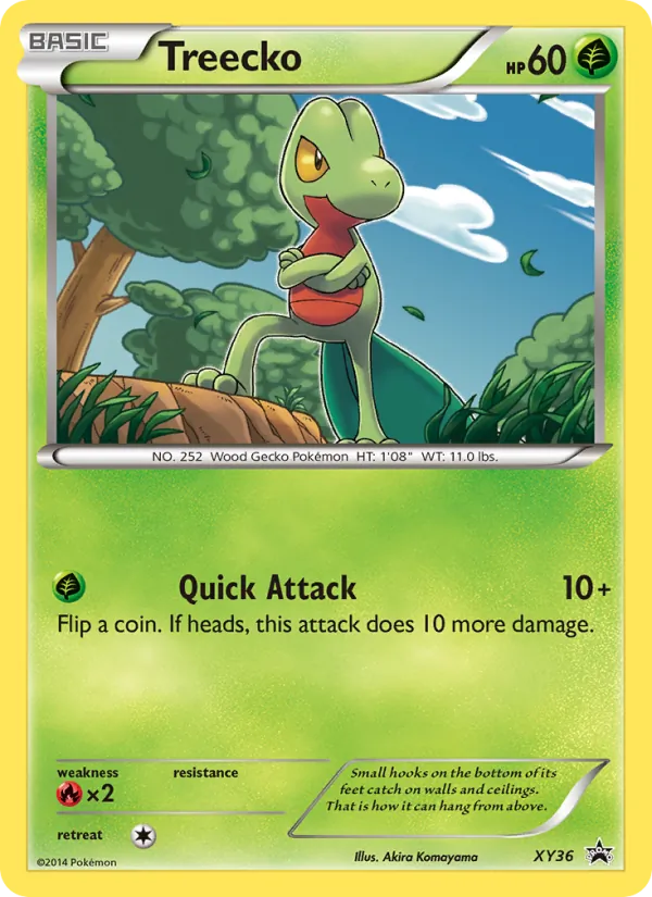 Treecko - XY Black Star Promos Pokemon Card