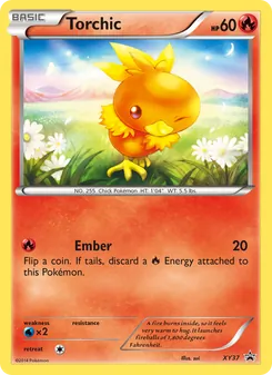 Torchic - XY Black Star Promos