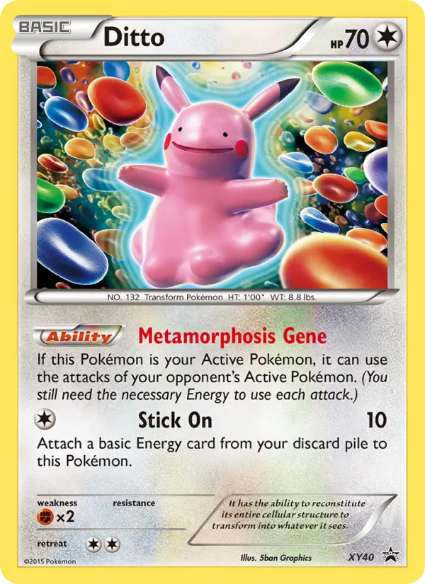 Ditto - XY Black Star Promos Pokemon Card