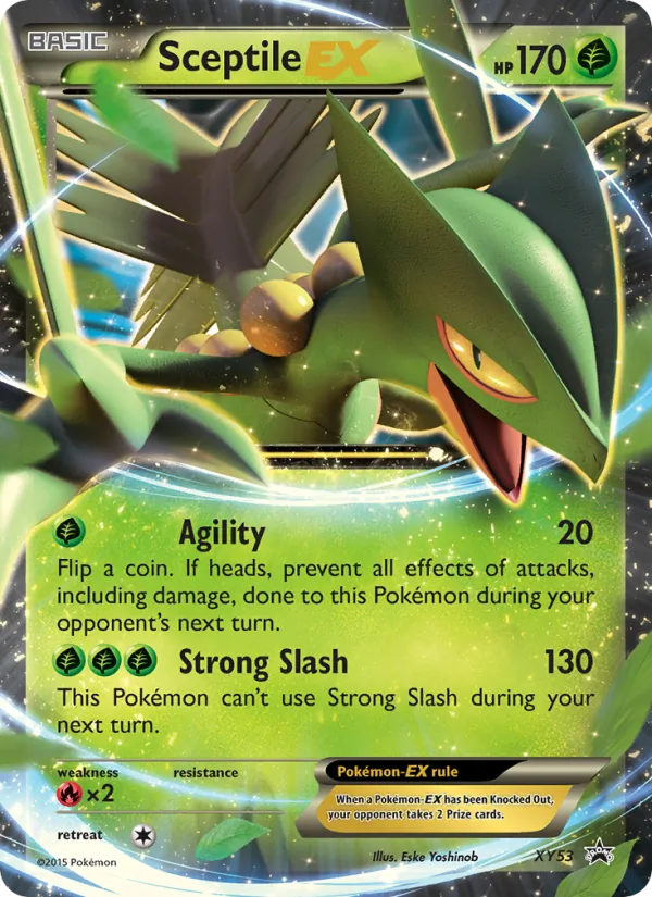 Sceptile EX - XY Black Star Promos Pokemon Card