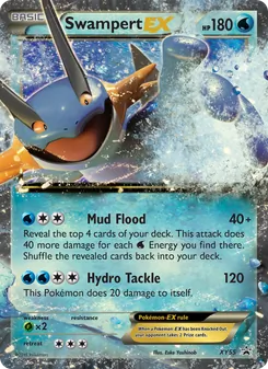 Swampert EX - XY Black Star Promos