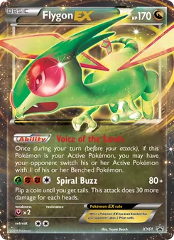 Flygon EX - XY Black Star Promos