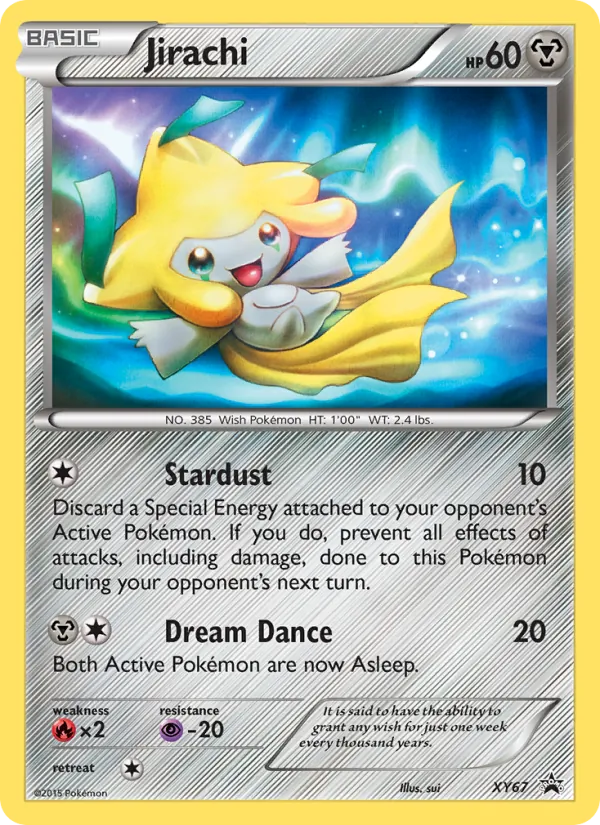 Jirachi - XY Black Star Promos Pokemon Card