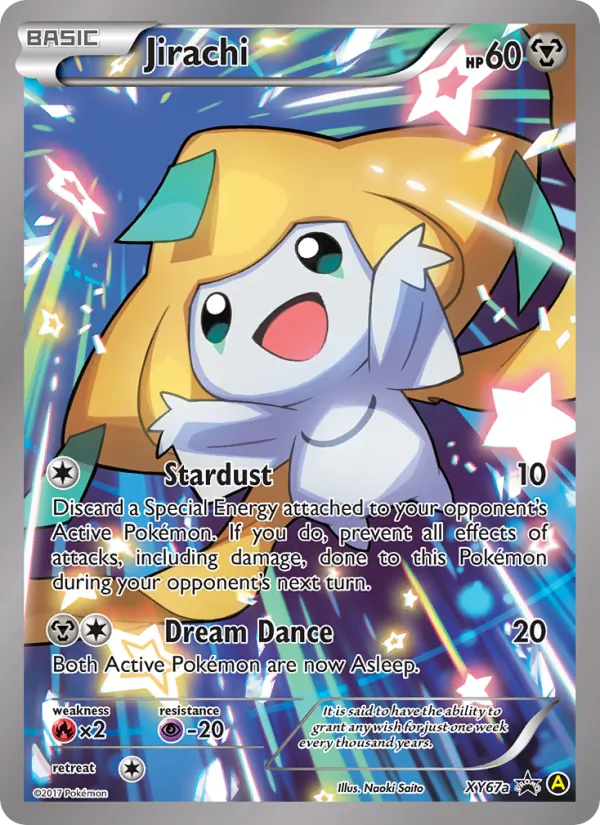 Jirachi - XY Black Star Promos Pokemon Card