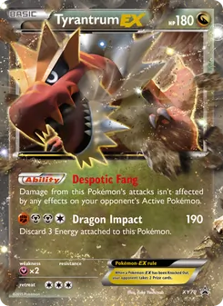 Tyrantrum EX - XY Black Star Promos