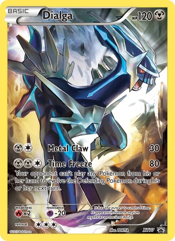 Dialga - XY Black Star Promos Pokemon Card