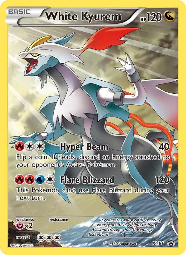 White Kyurem - XY Black Star Promos Pokemon Card