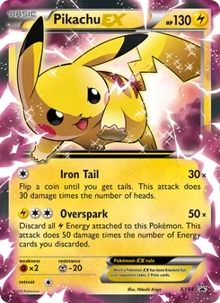 Pikachu EX - XY Black Star Promos