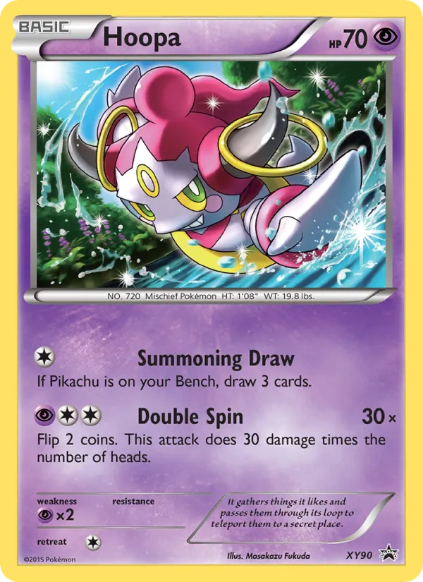 Hoopa - XY Black Star Promos Pokemon Card