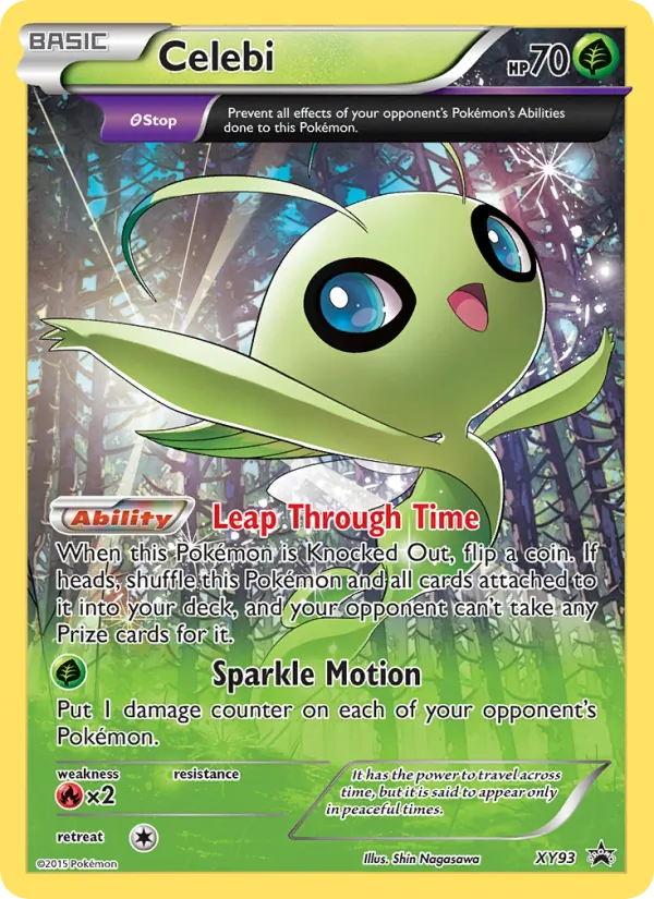 Celebi - XY Black Star Promos Pokemon Card