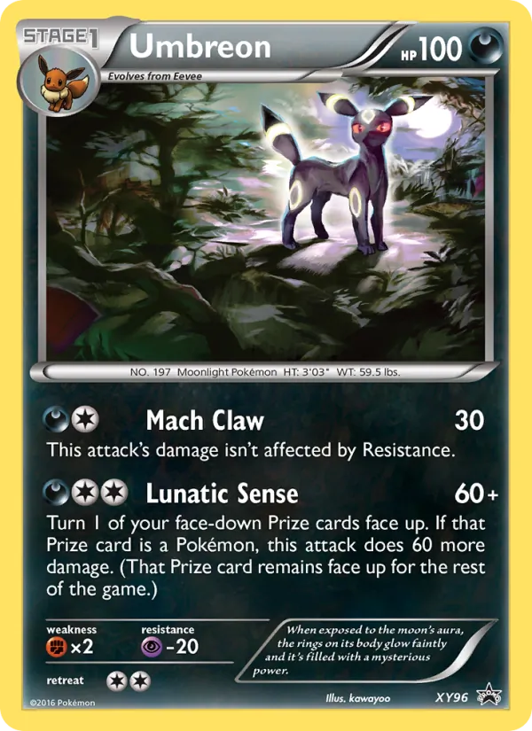 Umbreon - XY Black Star Promos Pokemon Card