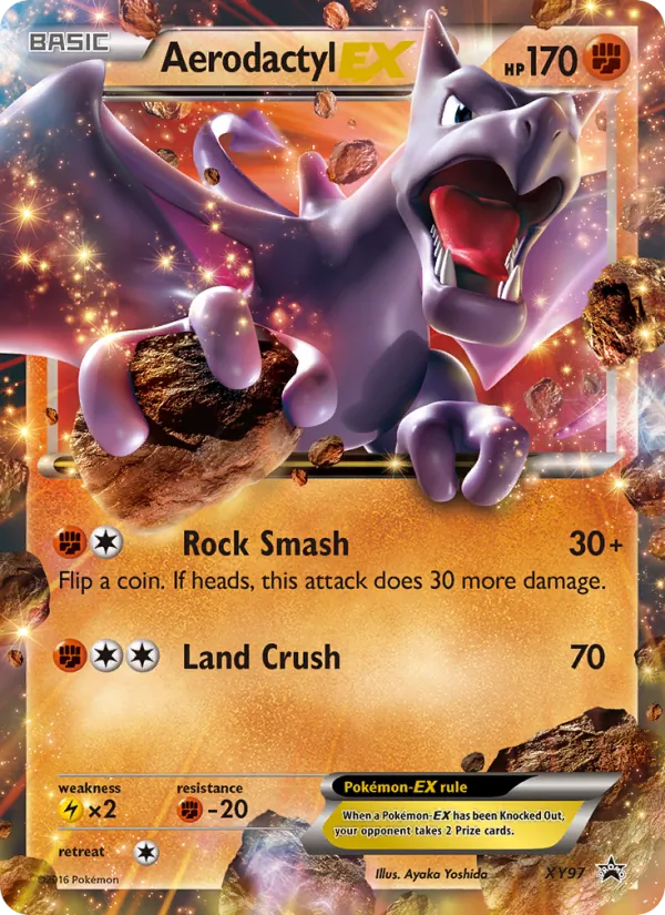 Aerodactyl EX - XY Black Star Promos Pokemon Card
