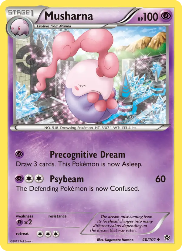 Musharna - Plasma Blast Pokemon Card