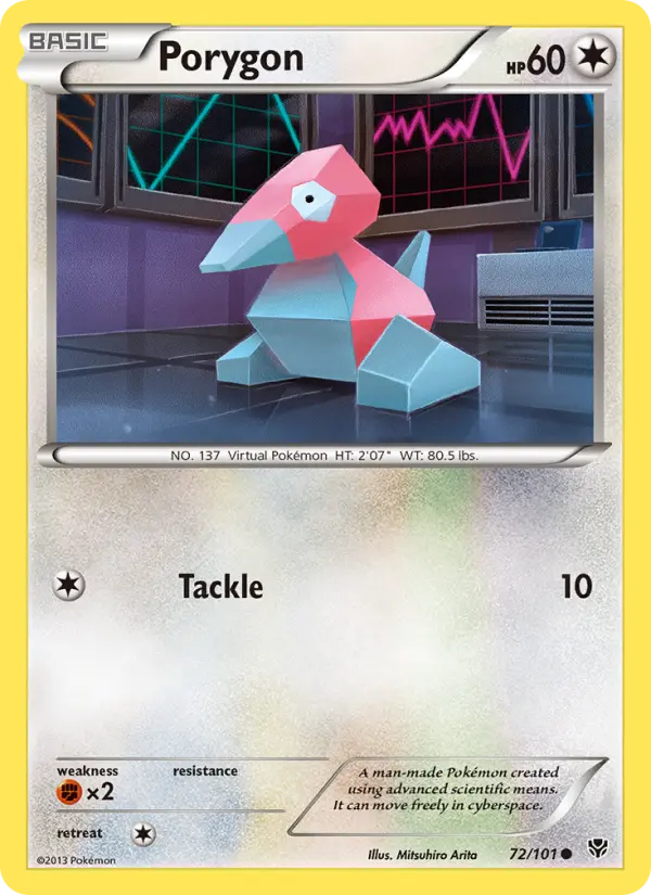 Porygon - Plasma Blast Pokemon Card