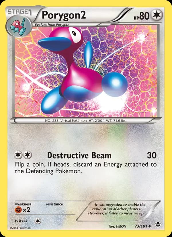 Porygon2 - Plasma Blast Pokemon Card