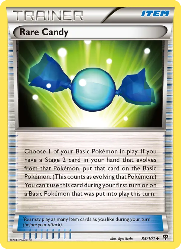Rare Candy - Plasma Blast Pokemon Card