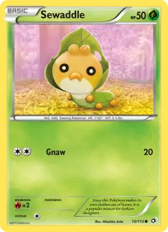 Sewaddle - Legendary Treasures