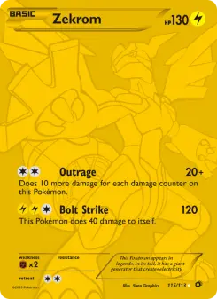 Zekrom - Legendary Treasures