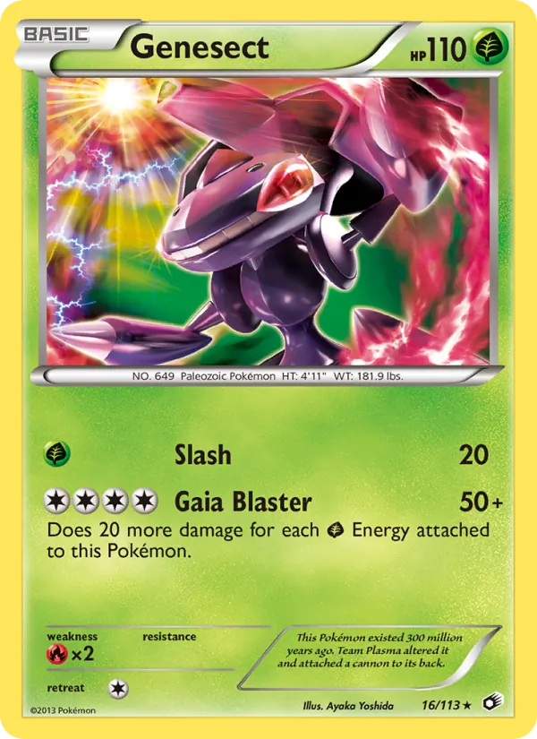 Genesect - Legendary Treasures Pokemon Card