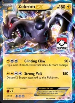 Zekrom-EX - Legendary Treasures