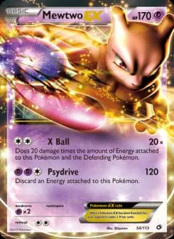 Mewtwo-EX - Legendary Treasures