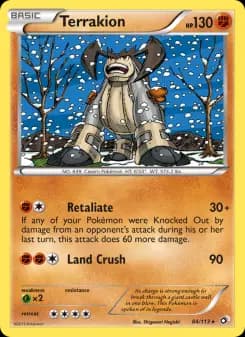 Terrakion - Legendary Treasures