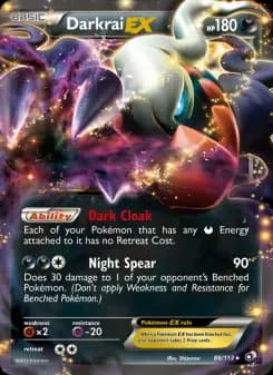 Darkrai-EX - Legendary Treasures