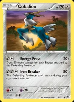 Cobalion - Legendary Treasures